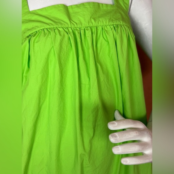 Christopher John Rogers Lime Maxi Dress Size XL - Picture 11 of 15